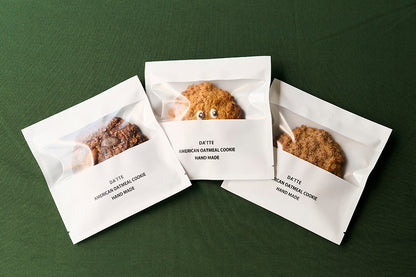 【3枚入り】お得なオートミールクッキー詰め合わせ ギフトボックス- SMALL